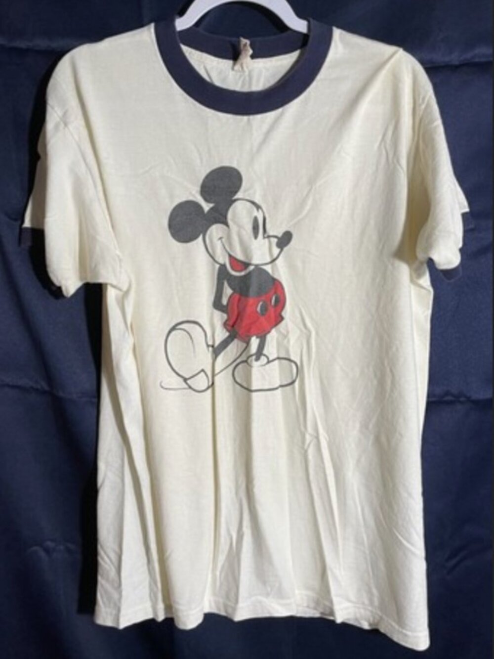 Vintage 70s Walt Disney Productions Mickey Mouse T-Shirt XL USA Disney World